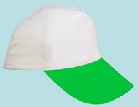 Şapka Promosyon Krem-Yeşil As-26 Seri Şapka