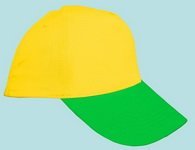 Şapka Promosyon Sarı-Yeşil As-28 Seri Şapka