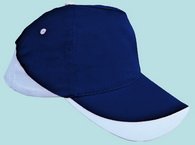 Şapka Promosyon Lacivert-Beyaz As-307 Seri Şapka