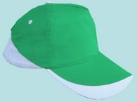 Şapka Promosyon Yeşil-Beyaz As-305 Seri Şapka