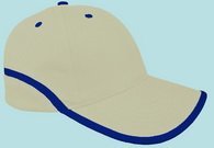 Şapka Promosyon Bej-Lacivert As-552 Seri Şapka