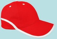 Şapka Promosyon Kırmızı-Beyaz As-556 Seri Şapka