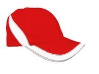Şapka Promosyon Kırmızı-Beyaz As-406 Seri Şapka